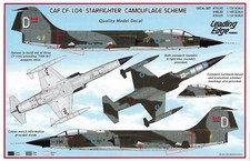 LED32005 Leading Edge Models 1:32 CAF CF-104 Starfighter Camouflage Scheme