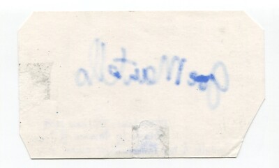 Joe Mantello Signed 3x5 Index Card Autograph Actor Wicked Director
