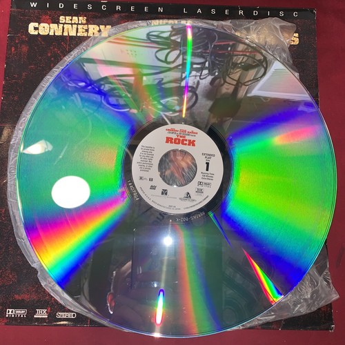 The Rock (1996) Widescreen Laserdisc - Sean Connery, Nicolas Cage, Ed Harris - Picture 3 of 7