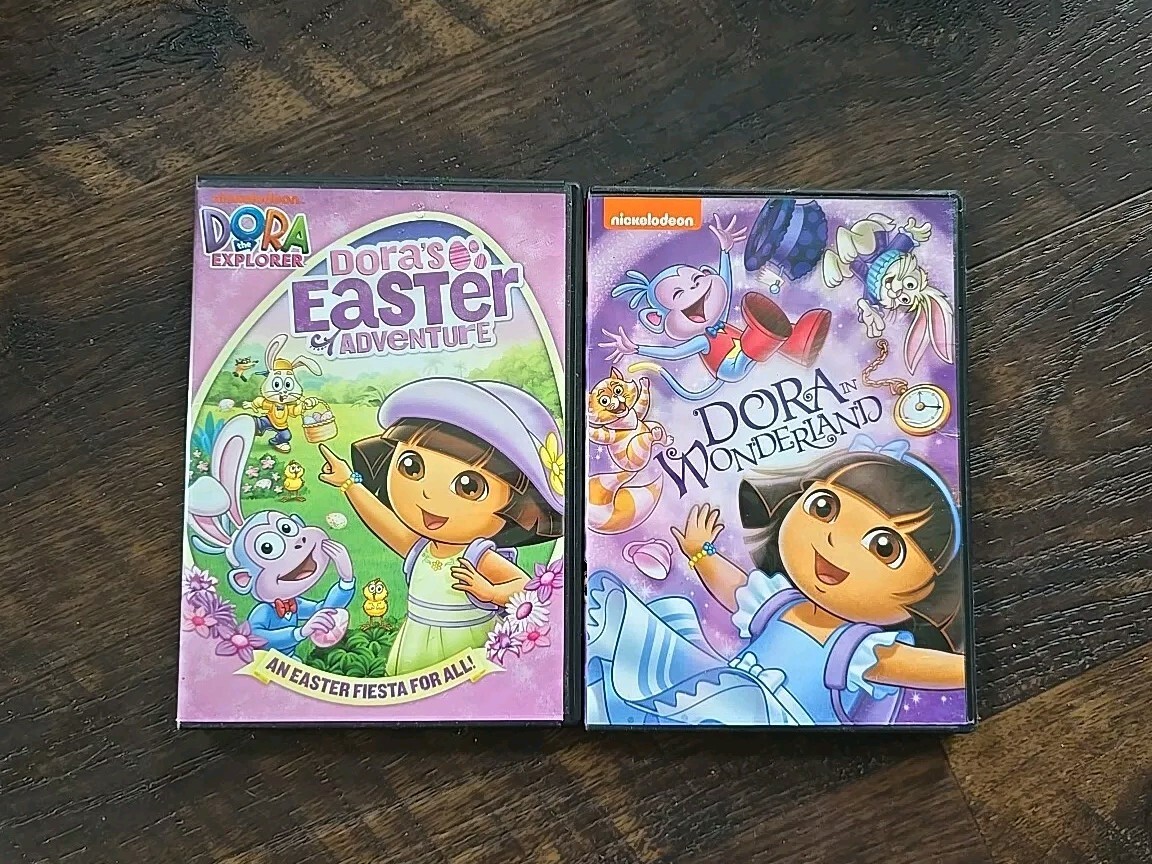 海外アニメ大量セット　Dora　T'choupi（チュピ）のシリーズなどのDVD Dora The Explorer Wonderland & Easter DVD Lot Of 2 | eBay