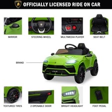 Lamborghini 12 V Powered Ride on Cars, Remote Control, Battery Powered