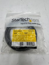  QTY 2 StarTech 6ft/1.8 m HDMI Cable 4K High Speed HDMI Cable with Ethernet