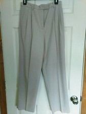 Vintage Liz Claiborne 8P Slacks Pants great condition pleats poly rayon spandex