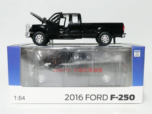 1:64 2016 FORD F-250 Ford pickup doppia porta modellino auto 2 apre la porta. - Foto 3 di 9