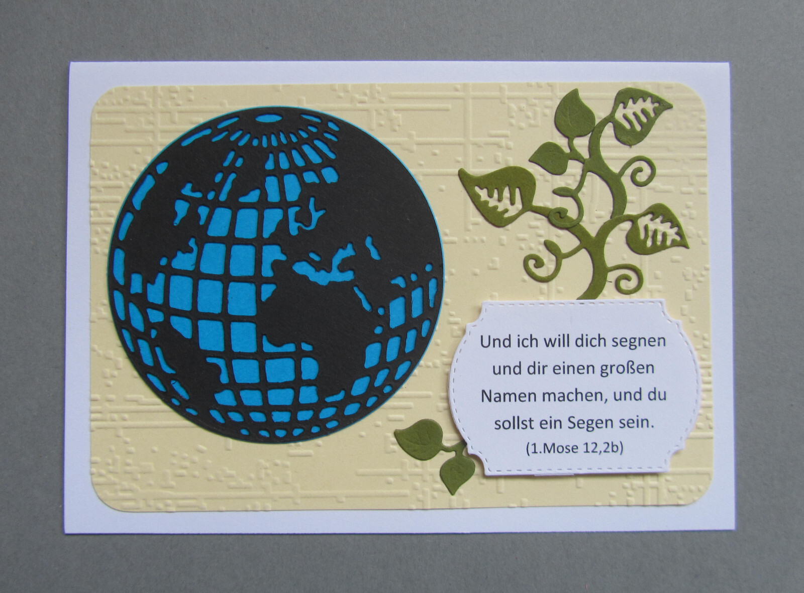 Karte zur Taufe Konfirmation Kommunion Patenkarte Taufspruch Glückwünsche 1.1.1