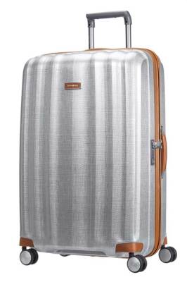 SAMSONITE LITE CUBE DLX 82CM SPINNER ALUMINIUM Australia