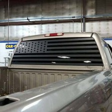 American Flag Die Cut For Ford Decal Back Window F150 F350 Off-road 1999-2019