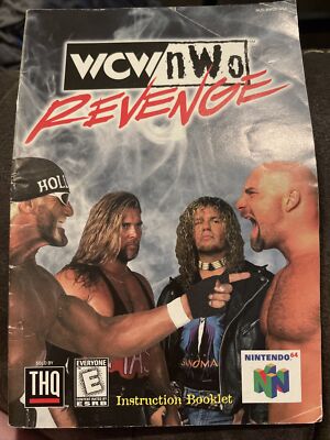 WCW/NWO Revenge (Nintendo 64, 1997) With Booklet