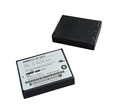 POWER ONE 48IMS15-24-24-9 DC to DC CONVERTER 16.8W CONVERT 36V-75V to 24V 24V 