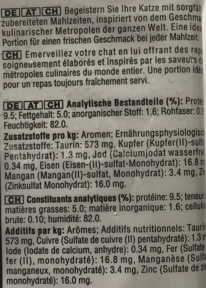 Sheba Fresh Cuisine Taste of Paris mit Rind (6x 50g) 300 g Packung 6er Pack - Bild 4 von 4