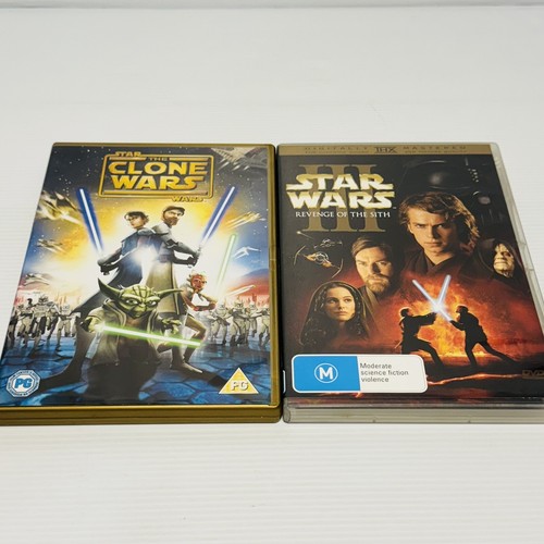Star Wars Episodes 1-6 DVD Set + The Clone Wars + The Force Awakens, Free Post - Picture 10 of 22
