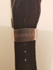 Dunhill bracelet leather with folding clasp