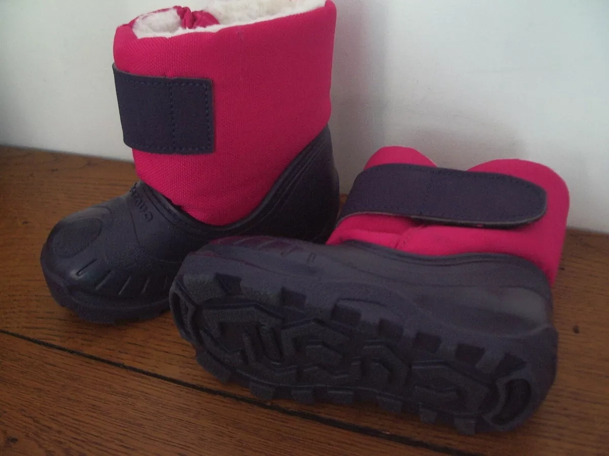 Jolies bottes apr s ski QUECHUA de D cathlon fille pointure 20