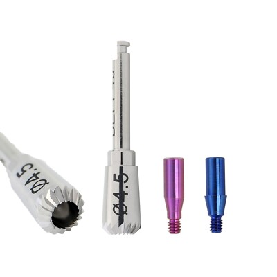 Implant ET Bone Profiler 4.5 & Guide Screws Mini Regular Hiossen OSSTEM Style