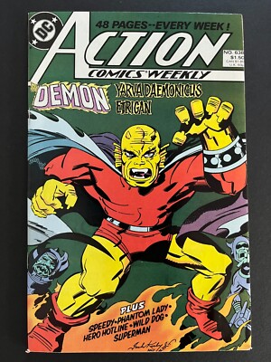 Action Comics Weekly #638 (DC, 1988, Jack Kirby Cover) COMBINE FOR FREE SHIPPING