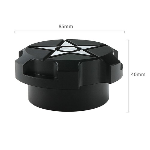 CNC Aluminum Fuel Gas Cap Lid Black Fit For 2015-2024 Polaris Slingshot 2521278 - Picture 3 of 7