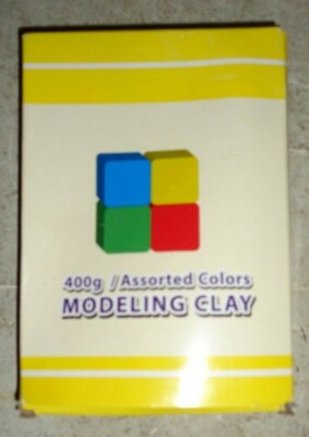 K12 INC. 400G 4 ASSORTED COLORS MODELING CLAY ##