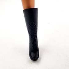 Disney Frozen Anna Doll Black Scroll Boot Single Replacement Part