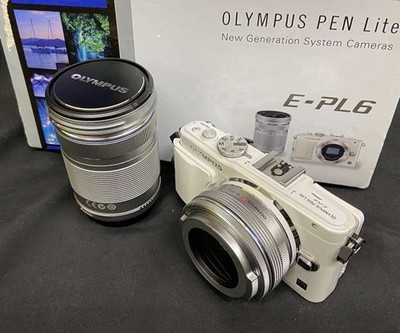Olympus E-PL6 Spiegellose Kamera 16MP Live MOS Sensor Kompakt aus Japan