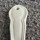Vintage Pfaltzgraff Tea Rose Spoon Rest Creamy White Pink Rose USA — photo 3
