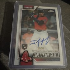 Jhostynxon Garcia Chrome 2026 /30 Auto