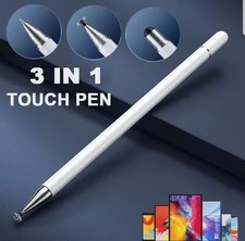 3Pcs 3 in 1 Touch Screen Pen Stylus Drawing Universal iPhone iPad Samsung Tablet