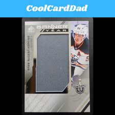 2021-22 SP Game Used Banner Year Ryan Nugent-Hopkins Edmonton Oilers #BYSC-RN