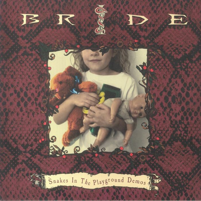 BRIDE - Snakes In The Playground Demos - BURGUNDY VINYL LP + INSERT