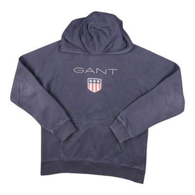GANT Jumper Boys 16 Years Blue Hoodie Sweatshirt Pullover Long Sleeve Size 16Y