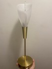 Calla Lily Table Lamp Hollywood Regency Style Vintage 80’s Retro Lotus Flower — photo 8