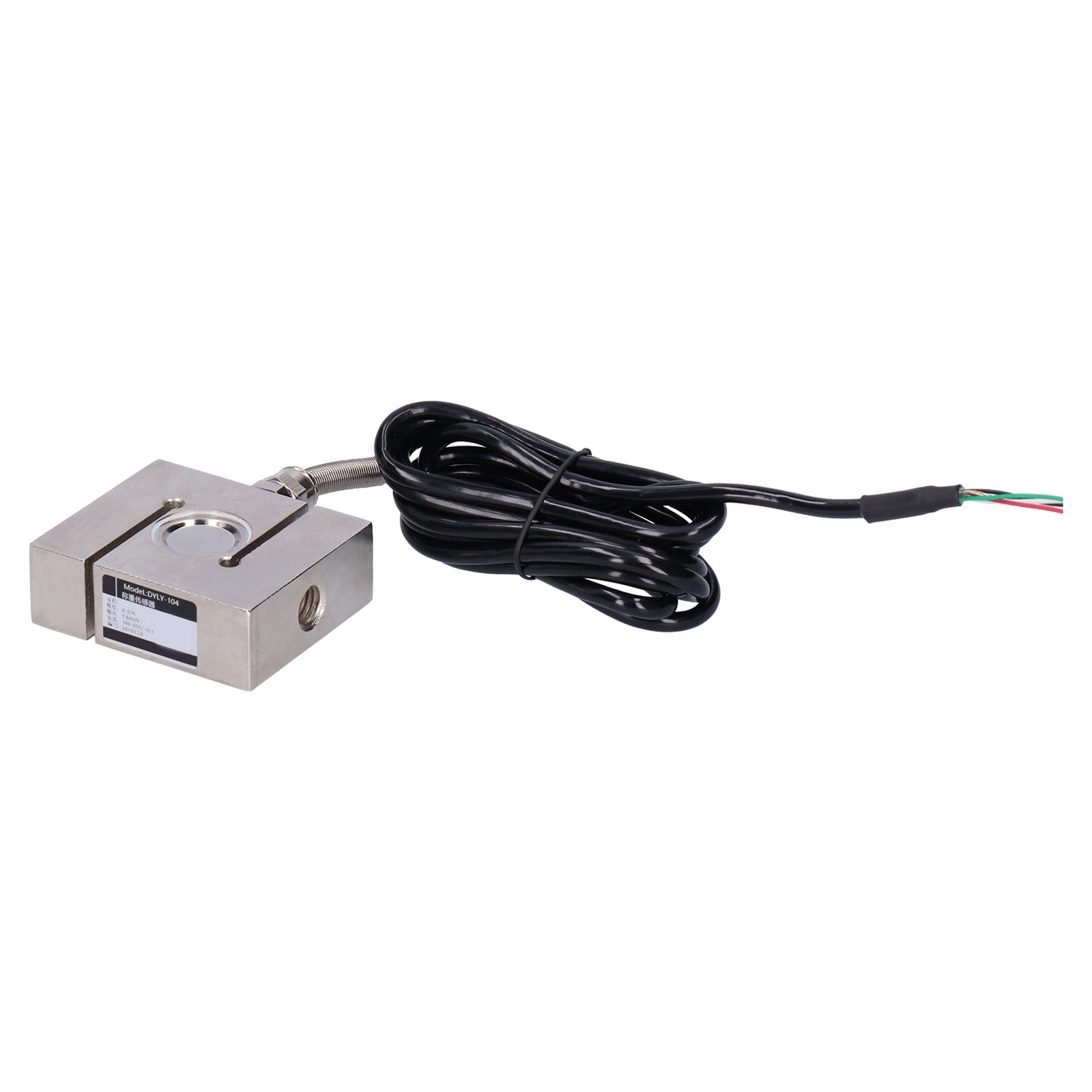 New 1T Pull Pressure Force S-Type Load Cell Sensor W/Cable 40Cr DYLY-104