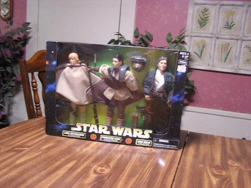 STAR WARS ACTION COLLECTION 12" ROTJ FIGURES SET OF THREE