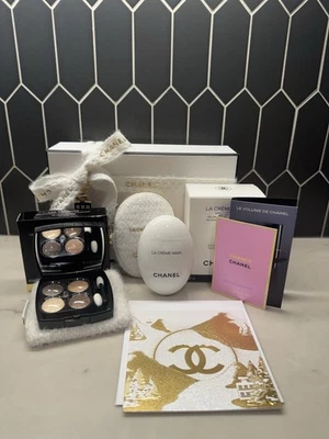 Sombra de ojos CHANEL LES 4 OMBRES 39 OMBRÉ D’OR & Le Creme Main - Vacaciones 2026 - Imagen 1 de 4