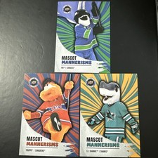2026 Upper Deck National Hockey Card Day Mascot Mannerisms (3 Card lot)