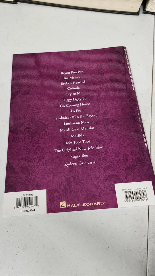 Cajun and Zydeco Classics for Accordion Hal Leonard - Image 2 of 3