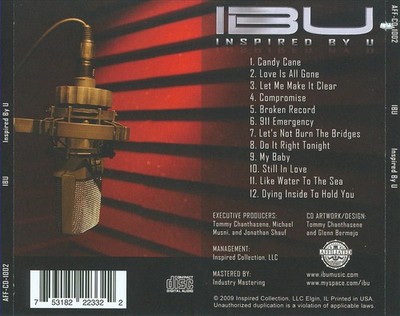 IBU INSPIRED BY U NEW CD