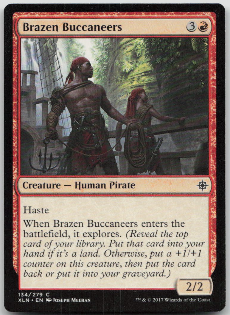 Brazen Buccaneers #134 Common Ixalan Magic: The Gathering Warped