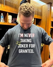 Denver Nuggets Playoffs T-Shirt Mens Funny Graphic Tee Basketball Fan Gift