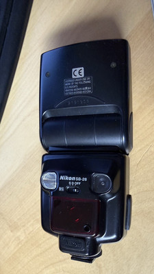 Nikon Blitzgerät SB-26 Autofokus-Flash SB26 TOP + Anleitung L 7