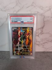 2015 Pokemon XY - Full Art Houndoom Ex #153 - Breakthrough - PSA 9