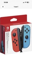 Nintendo Joy-Con 2er-Set Neon-Rot/Neon-Blau (...
