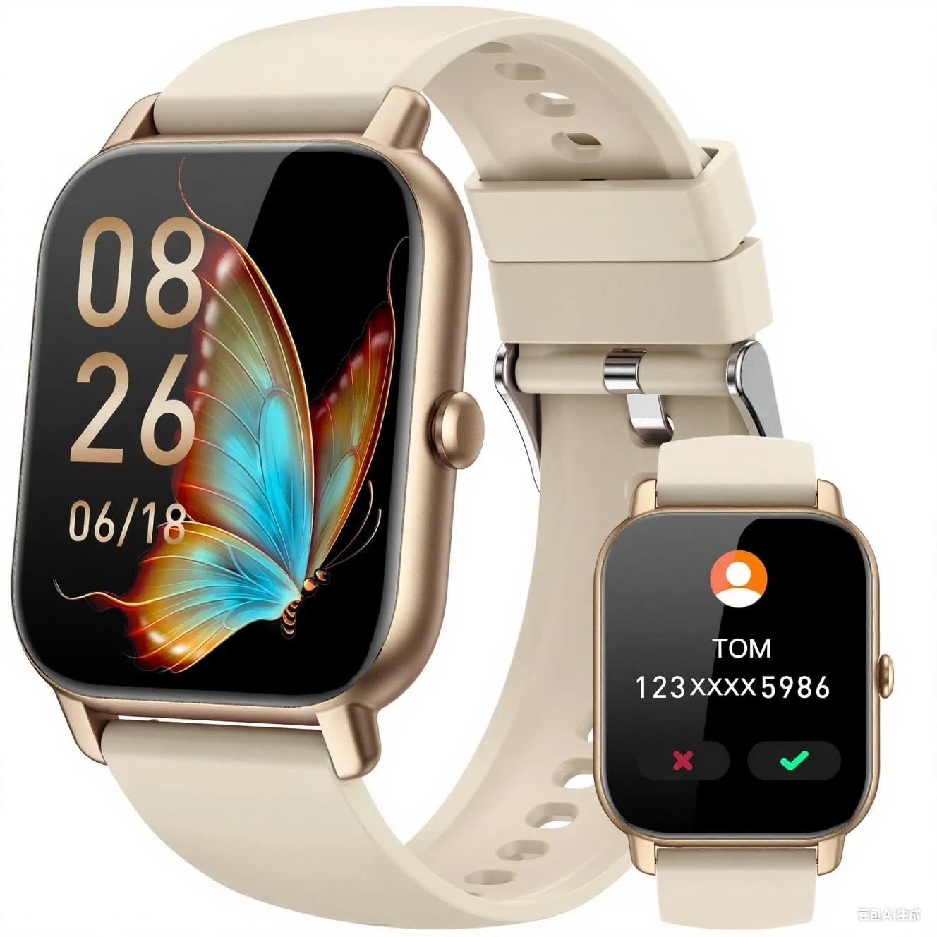 Smart Watches for Women(Answer/Make Call),1.85 inch HD Fitness Tracker Watch ...