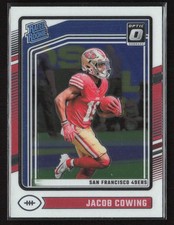 Jacob Cowing 2024 Donruss Optic #236 San Francisco 49ers