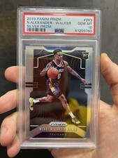 2019 Panini Prizm Nickeil Alexander Walker Silver Prizm Refractor RC #263 PSA 10