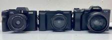 Assorted Unbranded 4K Digital Camera Lot of 3