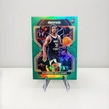 2022-23 Panini Prizm Draft Picks - Alondes Williams #97 Green Prizm (RC)