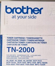 BROTHER Original: TN2000 | Brother original toner cartridge | black | Unbenutzt
