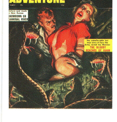 Man's Adventure, Nymphos With A Ranch House, exploit2 Trading Card