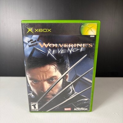 X2 Wolverine's Revenge Xbox Video Game Marvel Activision Complete CIB