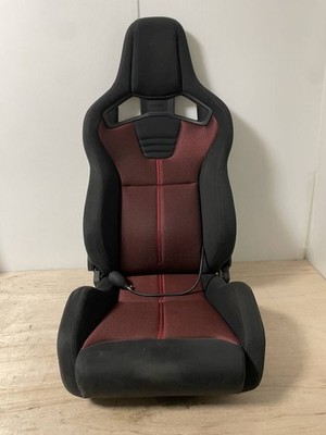 RECARO Sportster GK100H black and red seat with heated seat